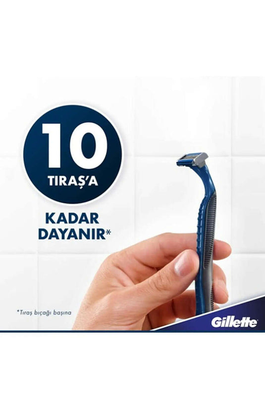 Gillette Blue 3 Comfort Slalom 8 Pièces Pack