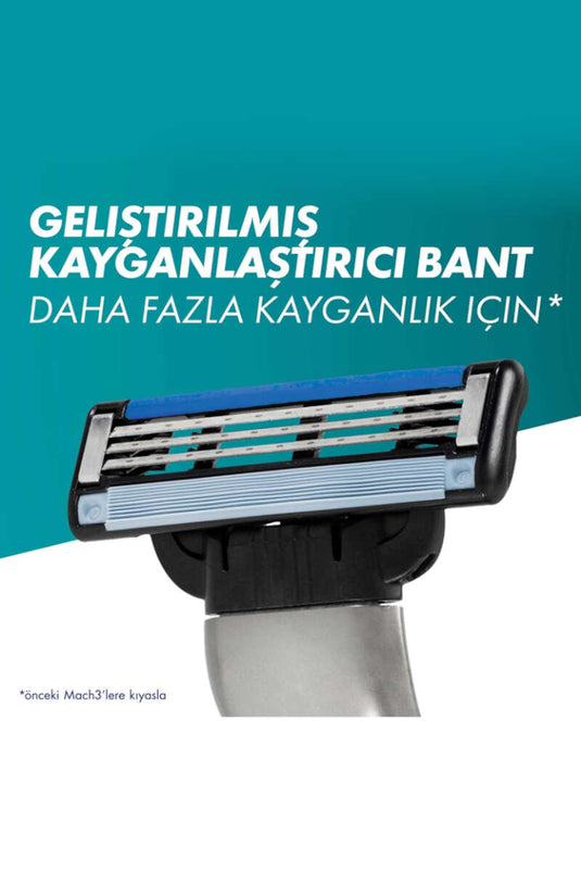 Gillette Mach3 Tıraş Makinesi +2 Yedek Tıraş Bıçağı