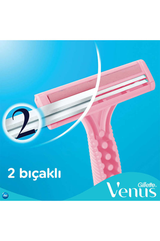 Gillette Venus Simply 2 Razor Blades, Pack Of 5, Women's Basic
