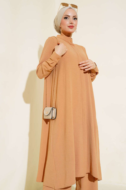 Bouton caché Double Set Latte