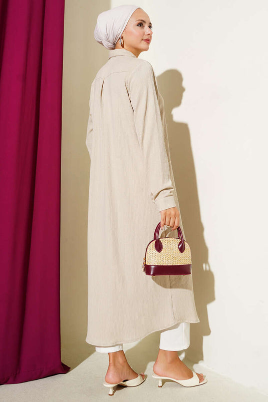 Chemise longue Hidden Pat Stone