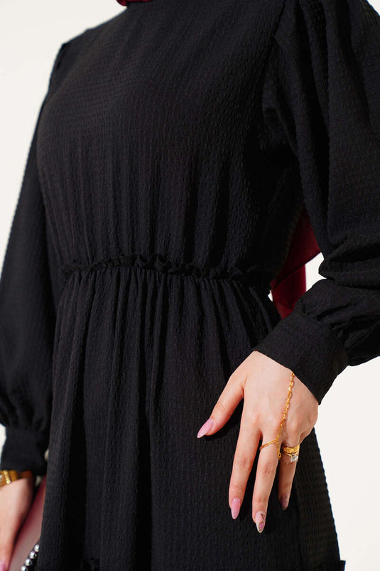 فستان جوفري كات كات أسود