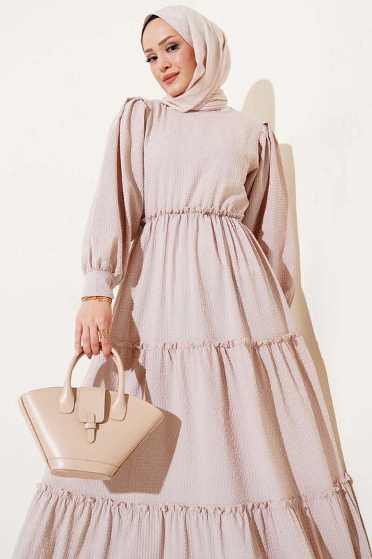 Gofre Kat Kat Jurk Vizon