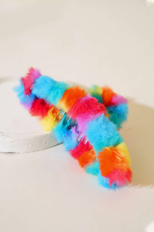 Boucle de verrouillage arc-en-ciel colorée