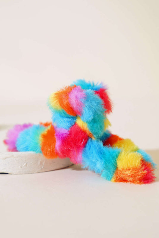 Boucle de verrouillage arc-en-ciel colorée