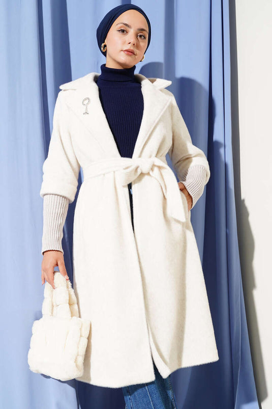 Manteau côtelé à manches Goldfox Stone