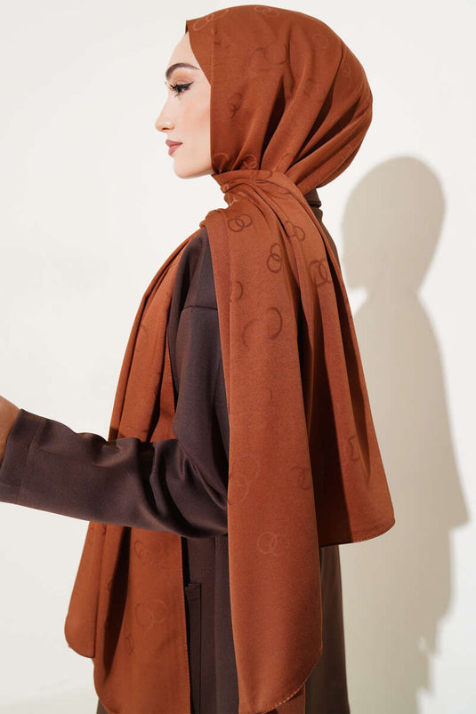 خاتم جاكار نمط شال بني