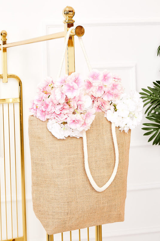 Hasır Plaj Çantası