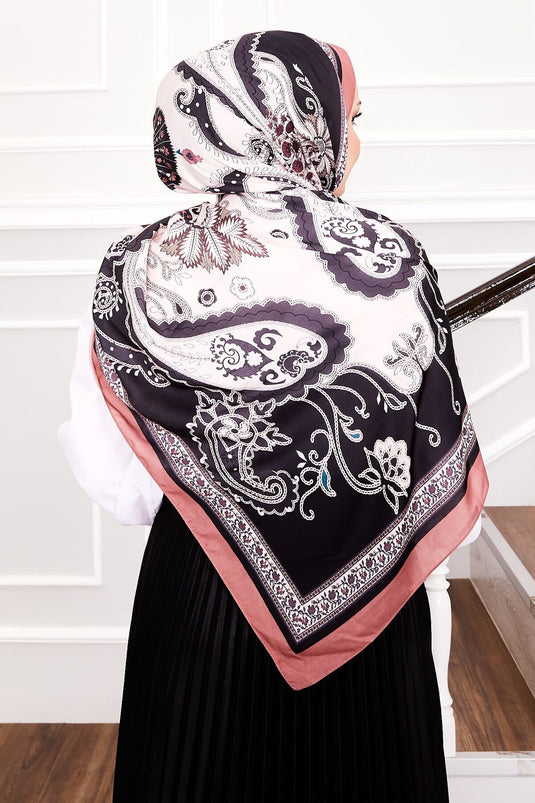 Hira Pattern Soft Shawl -8