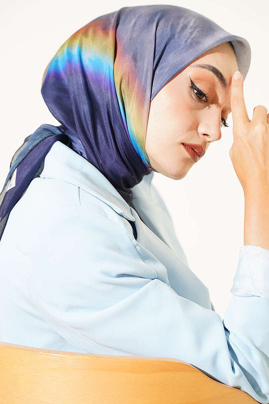 Hologram Patterned Scarf Assorted 14
