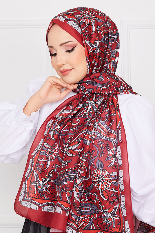 Chal Hijab estampado Hurrem -4