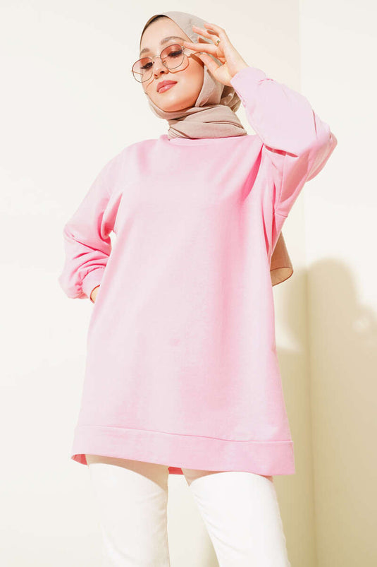 Two Thread Straight Tunic Pink