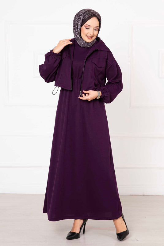 Purple Two-Piece Suit