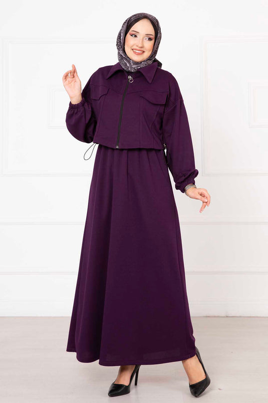 Purple Two-Piece Suit