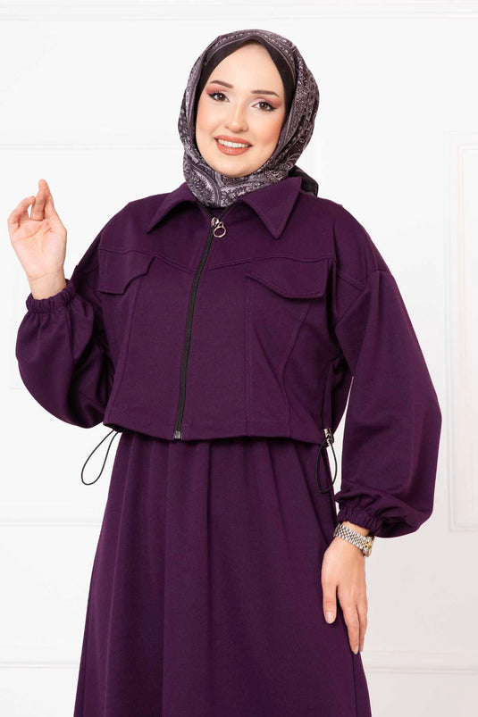 Purple Two-Piece Suit