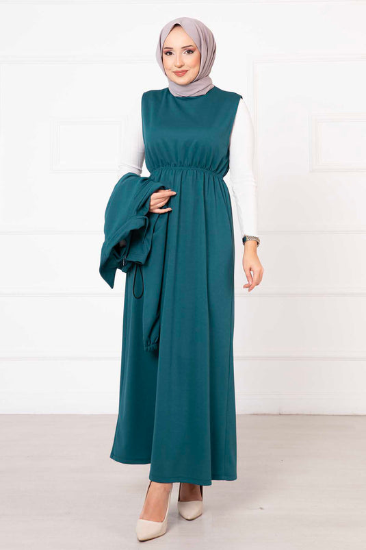 İkili Takım Elbise Petrol