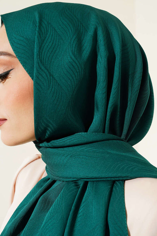 الوهم نمط الجاكار شال الزمرد -78