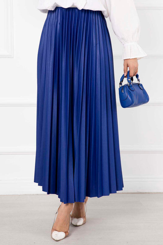 Jupe longue fine plissée hijab Saks