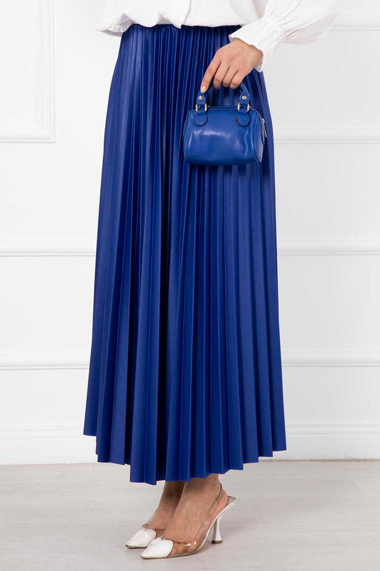 Jupe longue fine plissée hijab Saks