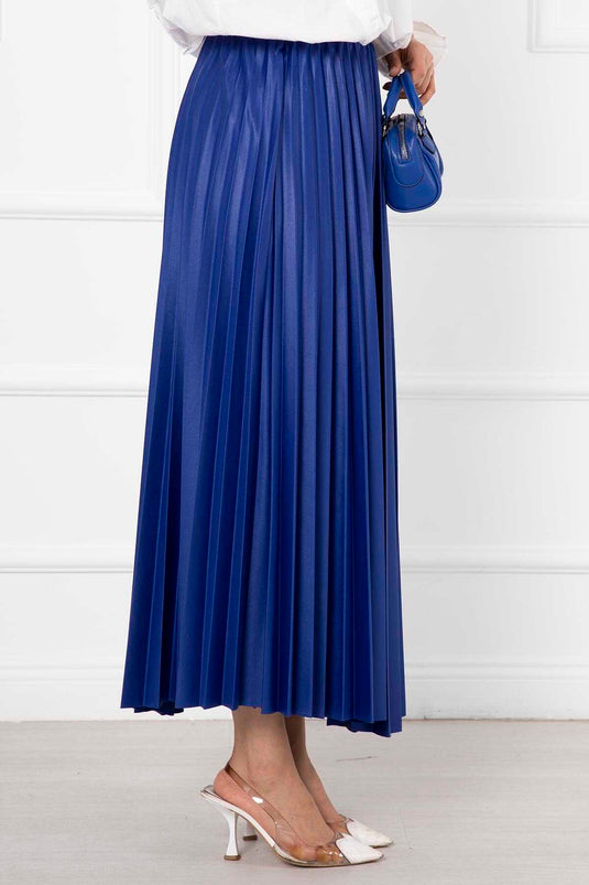 Jupe longue fine plissée hijab Saks