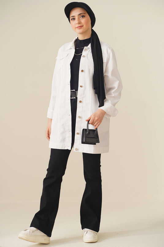 High Waist Black Flared Jeans