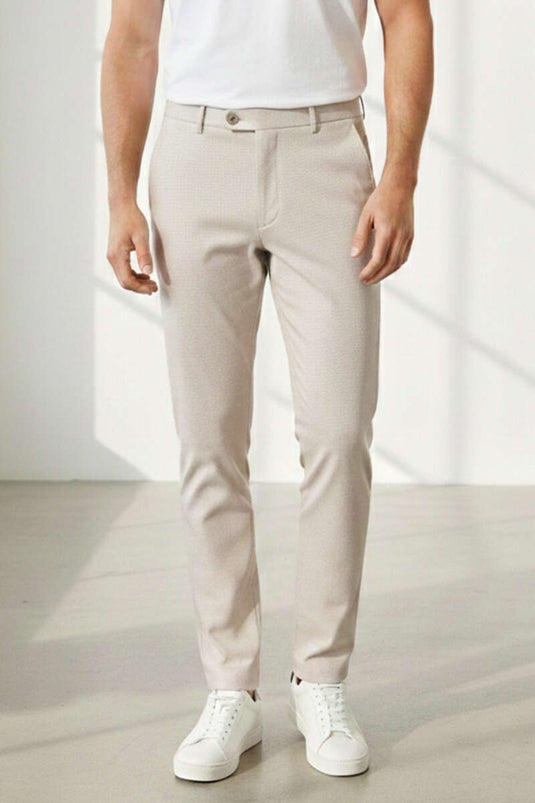Pantalon homme slim italien pierre