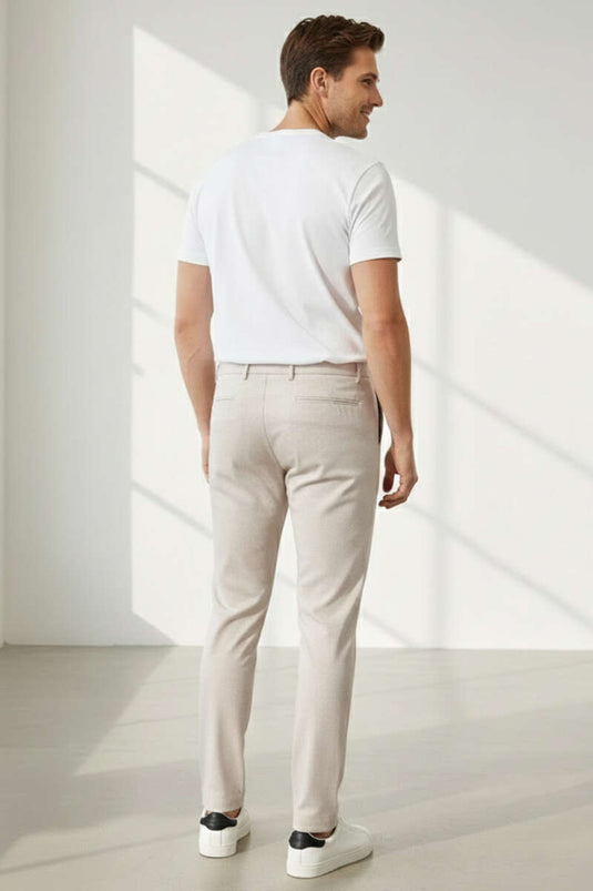 Pantalon homme slim italien pierre