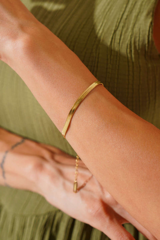 Italian Chain Bracelet Gold