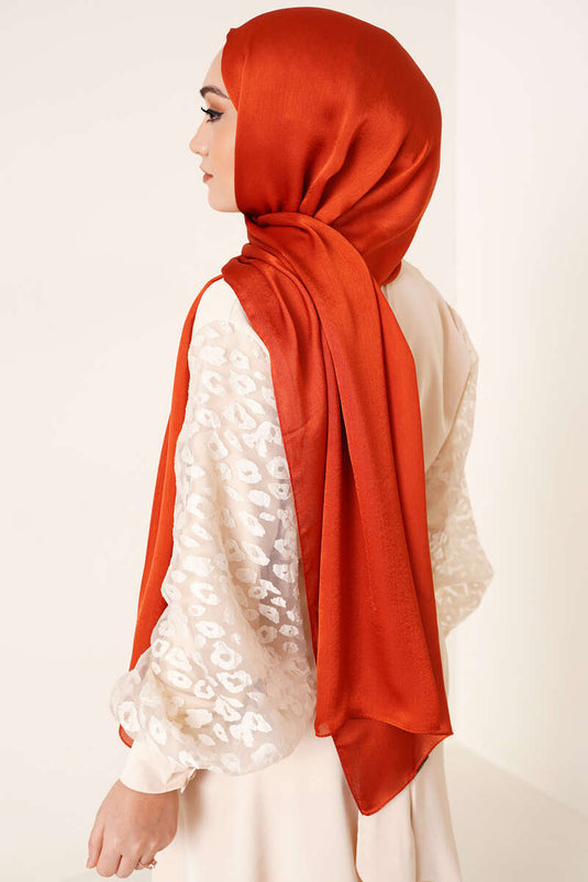Janjan Shawl Brick - 09