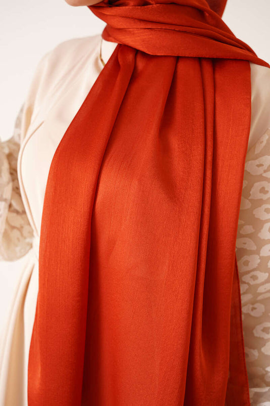 Janjan Shawl Brick - 09