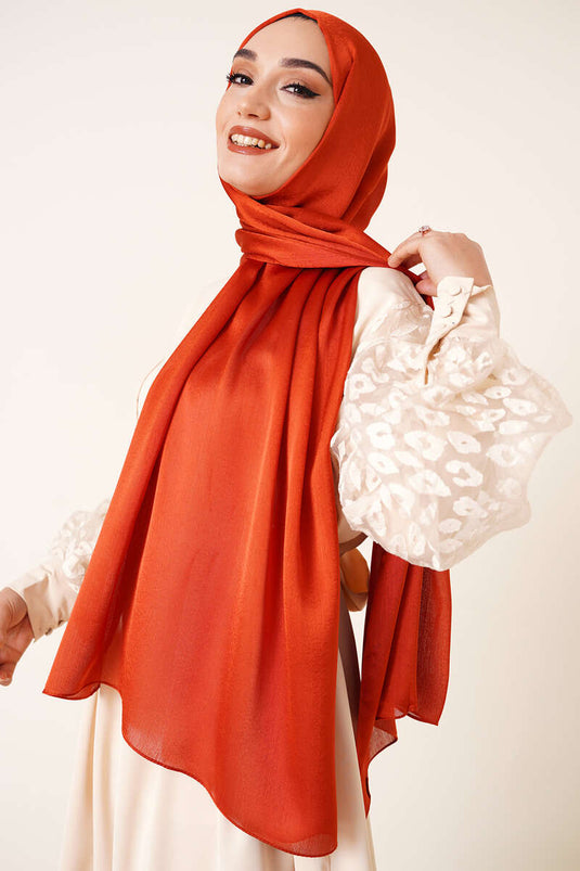 Janjan Shawl Brick - 09
