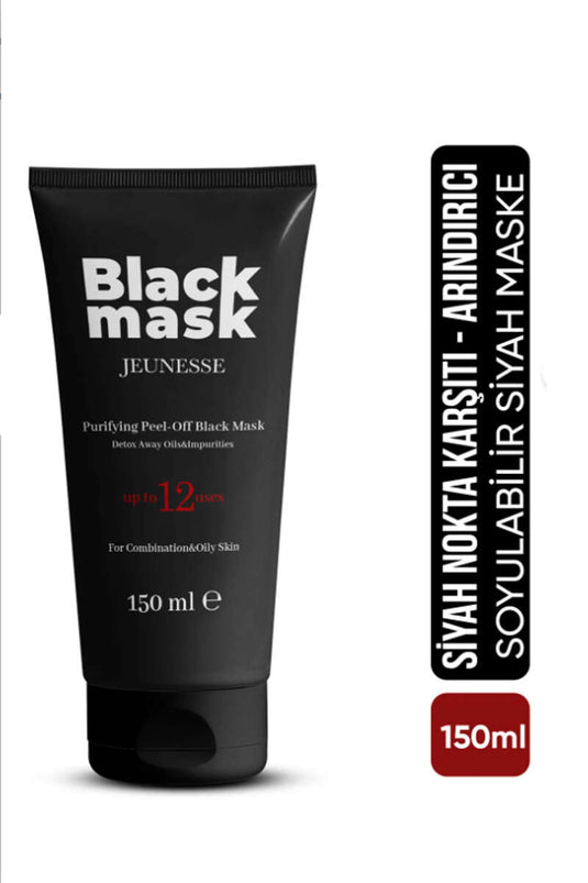 Jeunesse Soyulabilir Siyah Maske 150 ml