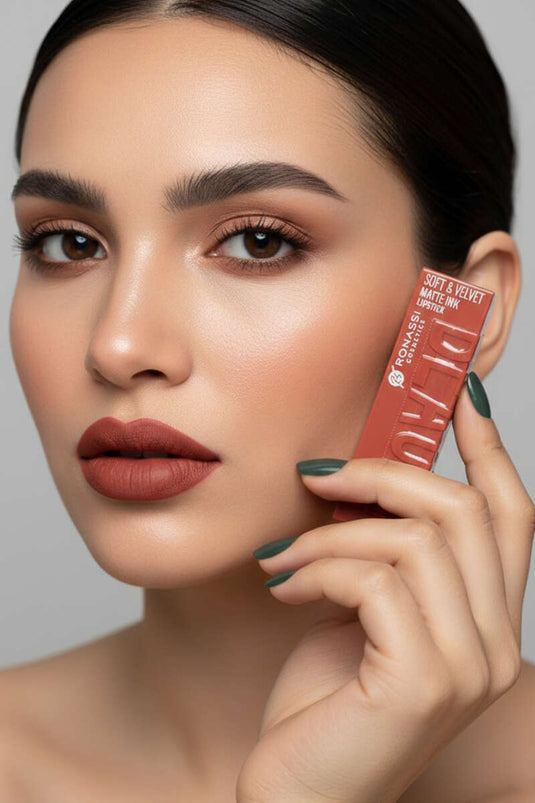 Kadifemsi Mat Bitişli Lipstick 105