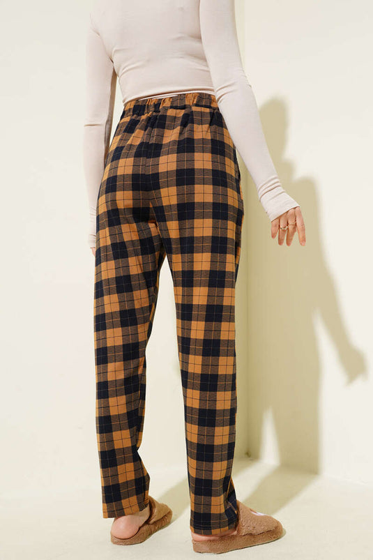 Kadın Versa Pijama Alt Camel