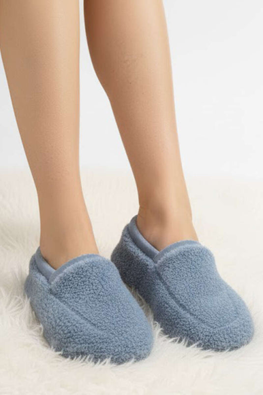 Zachte babyslofjes voor dames, blauw