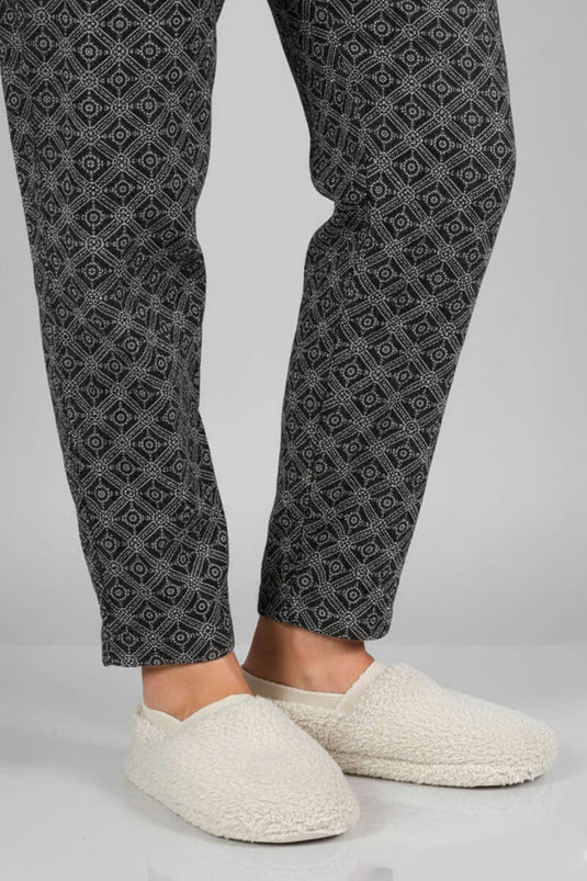 Pantoufles souples beiges pour femmes