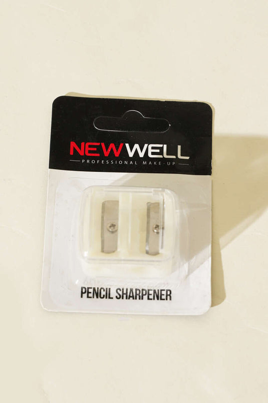 Weißer Bleistiftspitzer