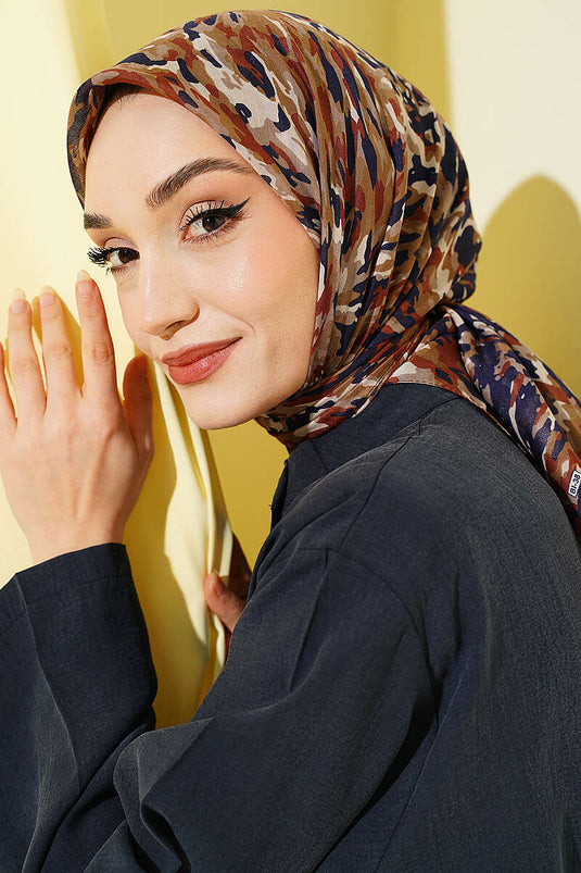 وشاح ناعم بنقشة تمويه بارلمان