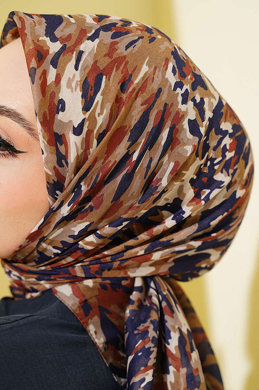 وشاح ناعم بنقشة تمويه بارلمان