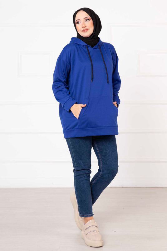 Sweat-shirt Hijab à poche kangourou Saks