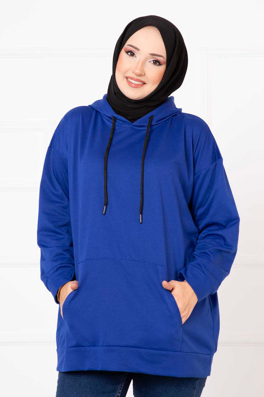 Sweat-shirt Hijab à poche kangourou Saks