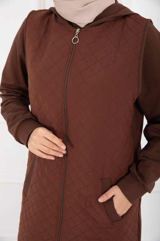 Kapitone Yelekli Üçlü Takım Taba