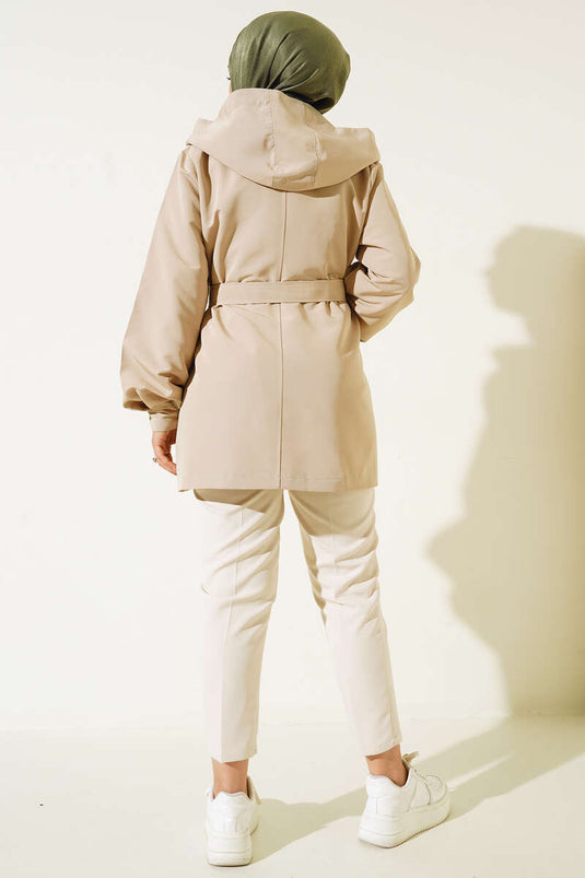 مقنعين المفاجئة خندق قصير البيج