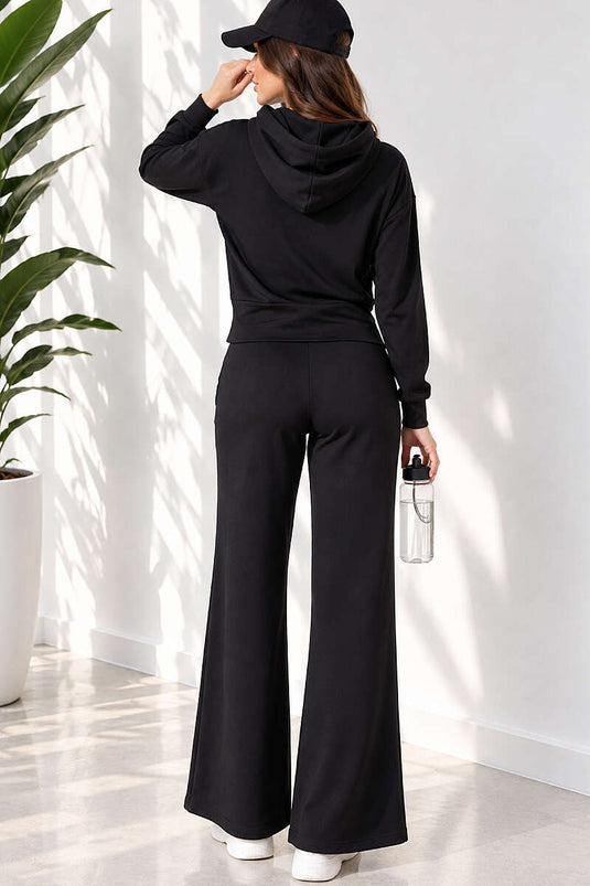 Ensemble Basic À Capuche Bleu Marine