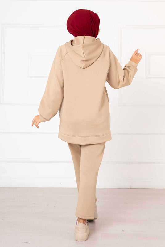 Kapüşonlu Kapitone İkili Takım TEN