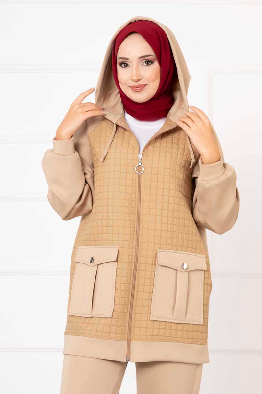 Kapüşonlu Kapitone İkili Takım TEN