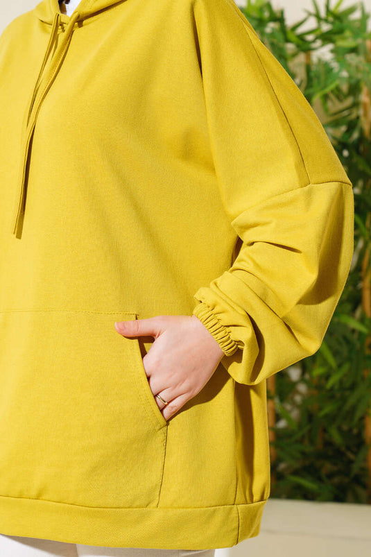 زيت عرق كبير الحجم بغطاء للرأس باللون الأخضر