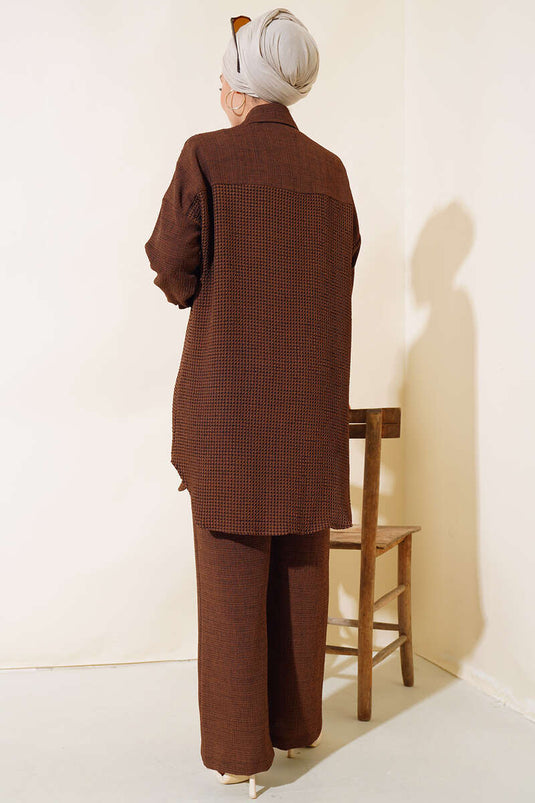 Checkered Two-Piece Coffee