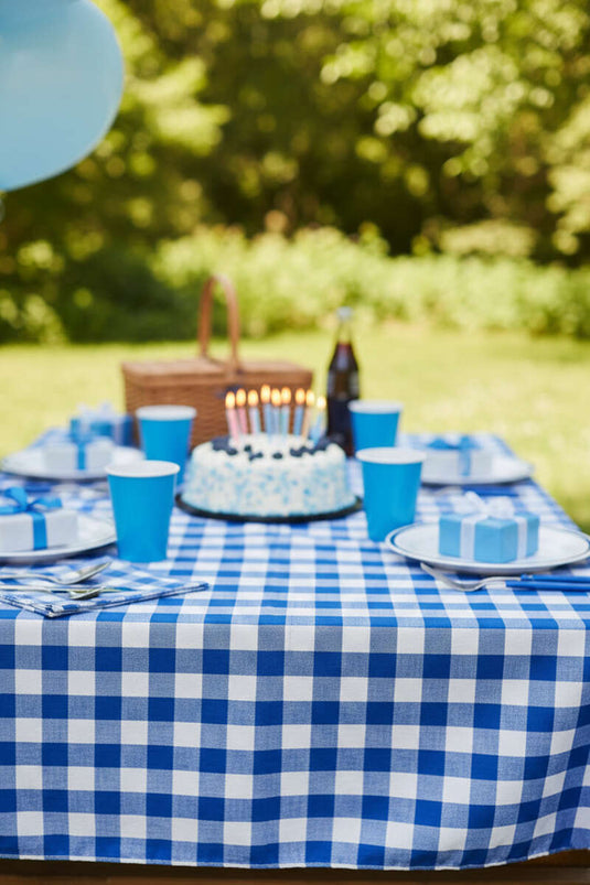 مفرش طاولة كارلي أزرق