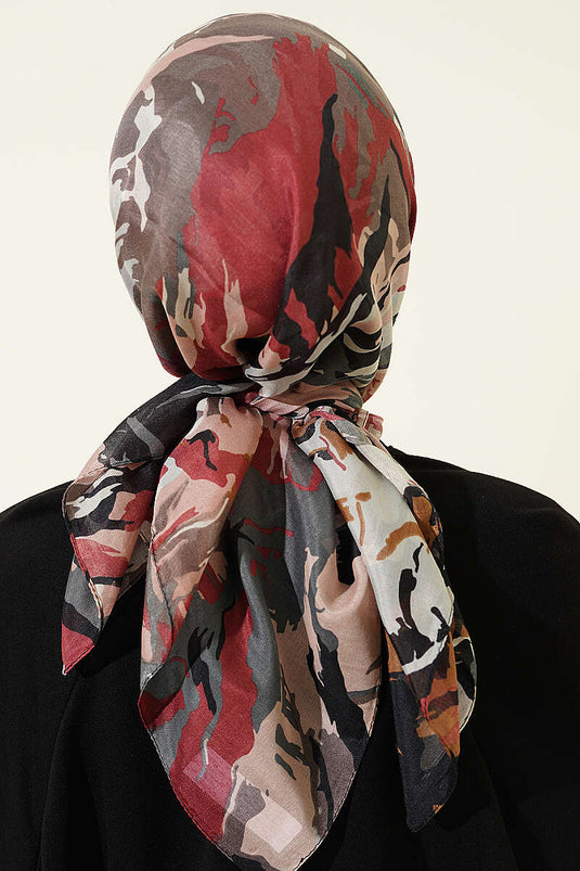 Série de Foulards à Motifs Variés Assortis 3